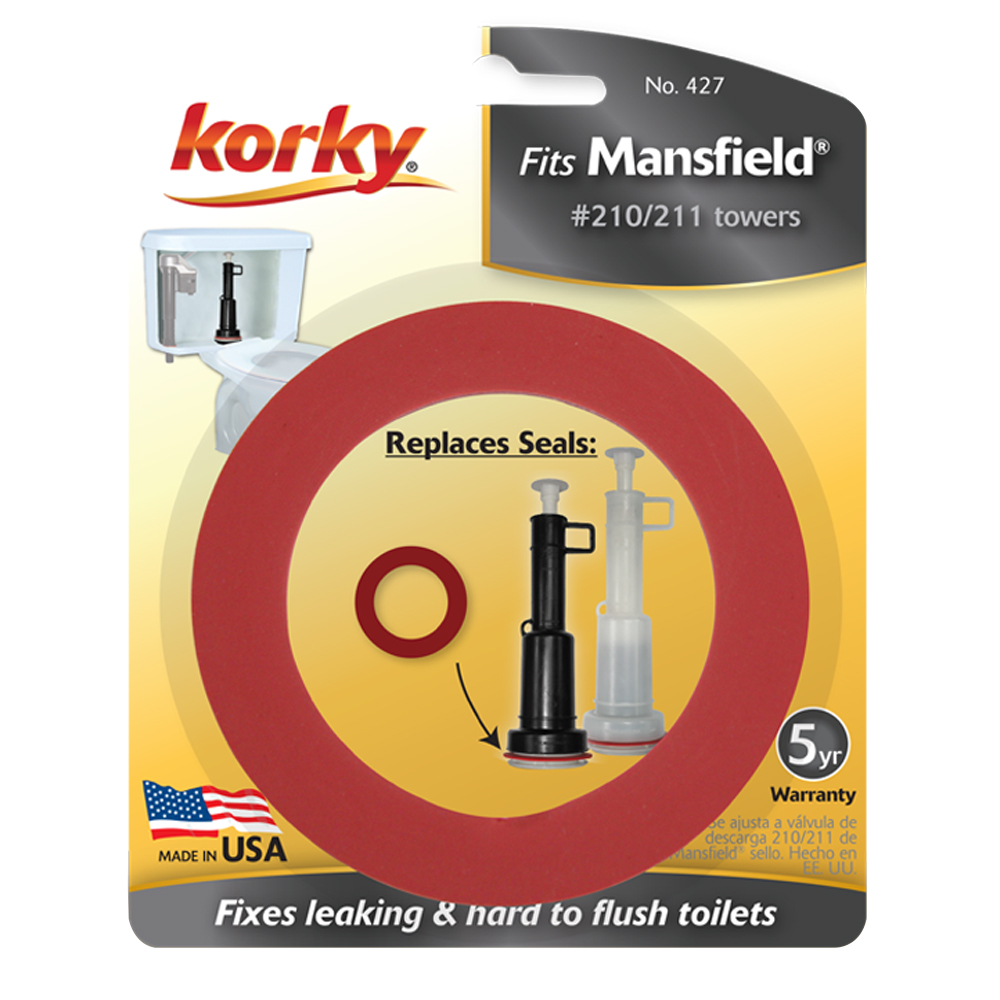 Fits Mansfield® 210 & 211 Toilet Flush Valve Seal Korky